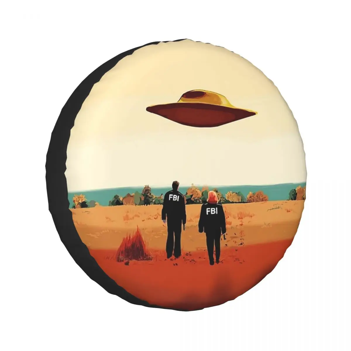 Custom The X Files I Want To Believe FBI P Spare Tire Cover for Car Pajero 4x4 Wheel Protector Covers 14" 15" 16" 17" Inch
Custom The X Files I Want To Believe FBI P Spare Tire Cover for Car Pajero 4x4 Wheel Protector Covers 14" 15" 16" 17" Inch