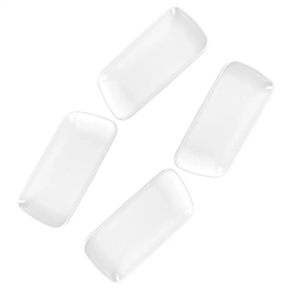 4 Pcs Melamine Rectangular Plates 19x12cm Safe Firm Material Easy Clean Maintain Home Restaurant Use Fruit Salad Snack
4 Pcs Melamine Rectangular Plates 19x12cm Safe Firm Material Easy Clean Maintain Home Restaurant Use Fruit Salad Snack