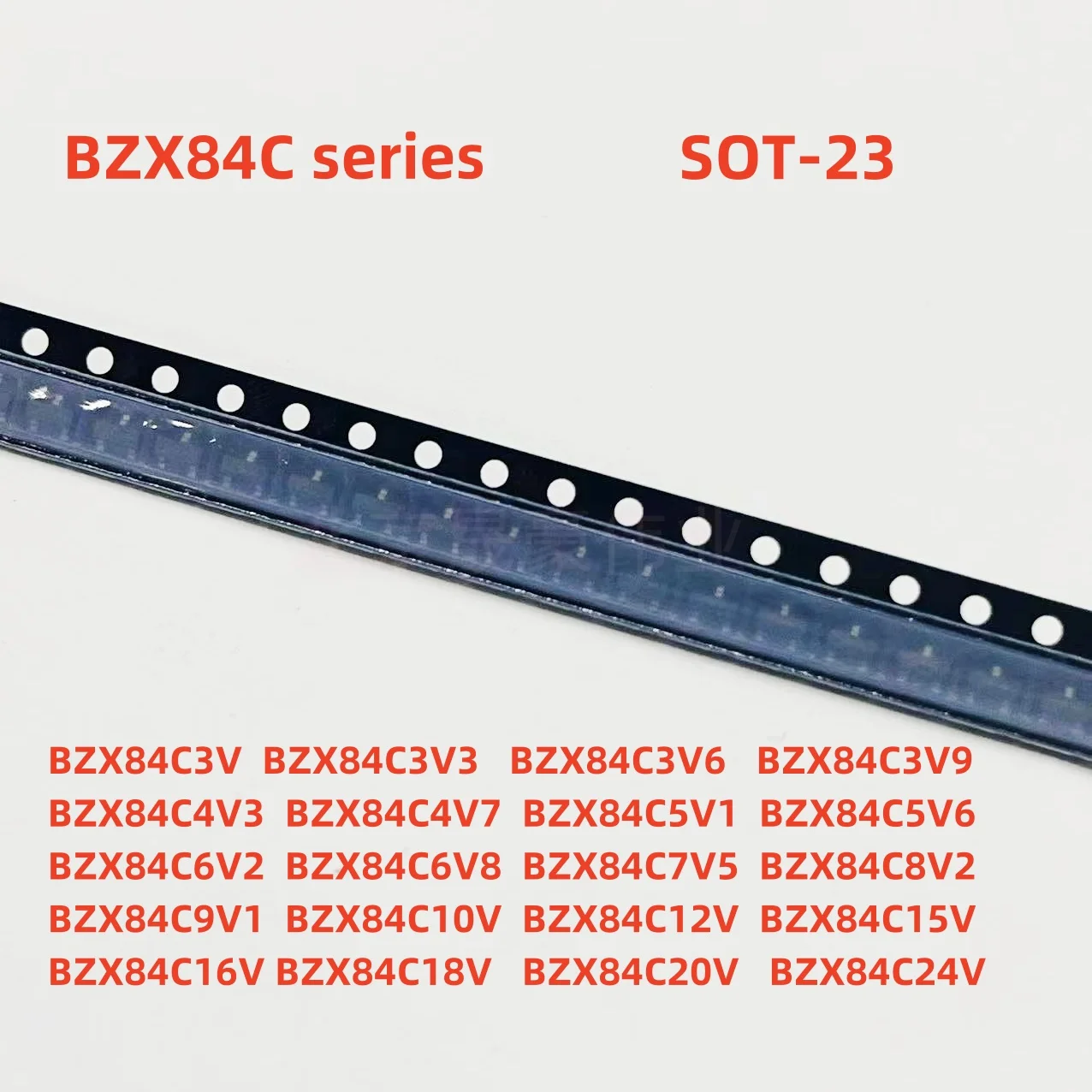 50PCS BZX84C SOT23 Regulator Diode BZX84C 3V 3V3 3V6 3V9 4V3 4V7 5V1 5V6 6V2 6V8 7V5 8V2 9V1 10V 12V 15V 16V 18V 20V 24V
50PCS BZX84C SOT23 Regulator Diode BZX84C 3V 3V3 3V6 3V9 4V3 4V7 5V1 5V6 6V2 6V8 7V5 8V2 9V1 10V 12V 15V 16V 18V 20V 24V