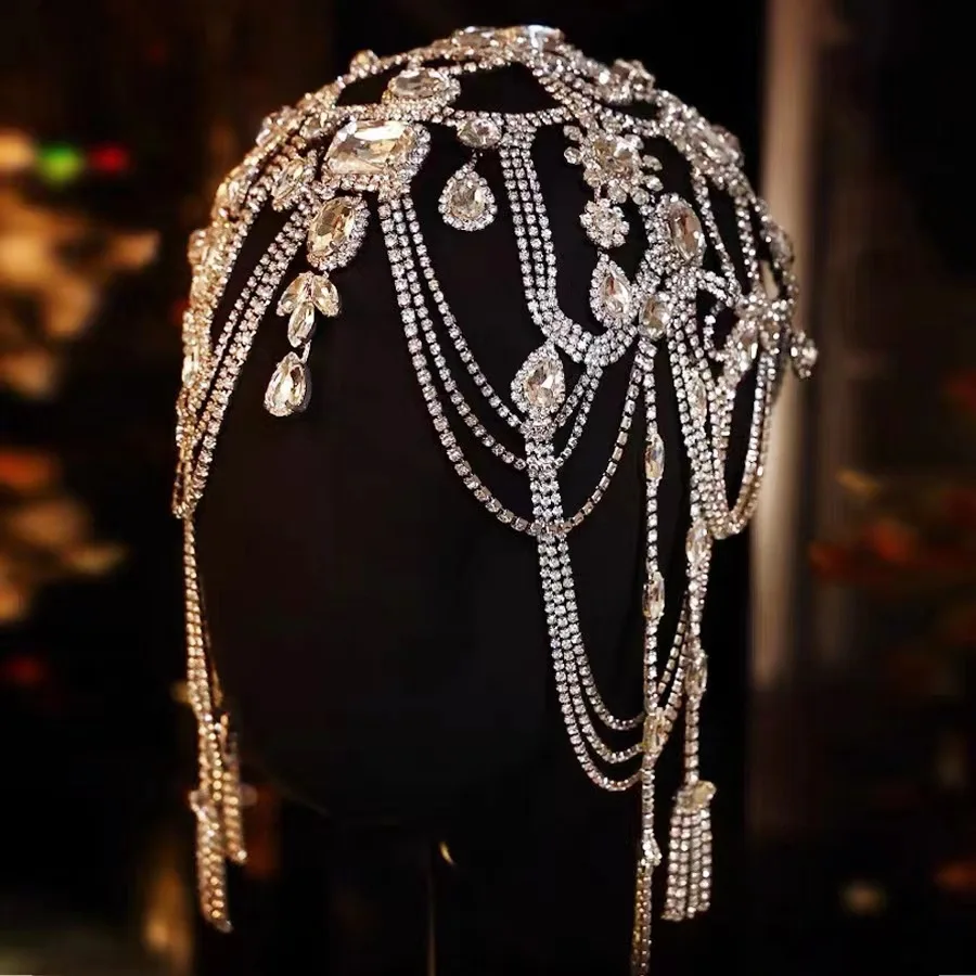 Eyebrow pendant forehead accessories hair accessories Atmospheric exotic princess flash diamonds fringed headdress forehead
Eyebrow pendant forehead accessories hair accessories Atmospheric exotic princess flash diamonds fringed headdress forehead