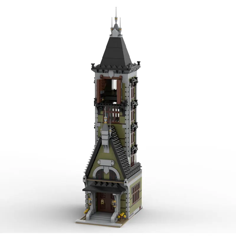 Medieval retro tower clock tower street scene collectible architectural small particle building block toy gift 1644pcs
Medieval retro tower clock tower street scene collectible architectural small particle building block toy gift 1644pcs