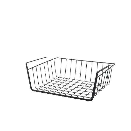 1pc White/Black Hanging Net Basket Iron Material Large Capacity Hanging Under Cabinet Wall Wardrobe Storage Basket Kitchen Tools
1pc White/Black Hanging Net Basket Iron Material Large Capacity Hanging Under Cabinet Wall Wardrobe Storage Basket Kitchen Tools