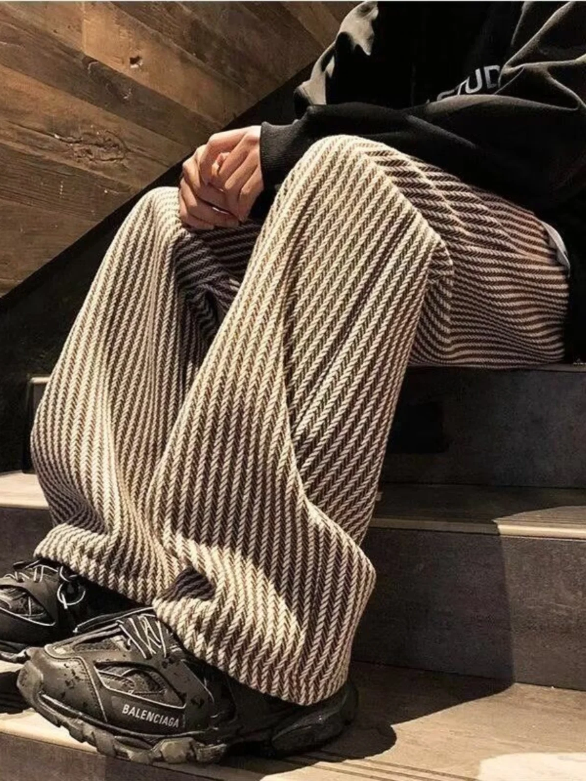 Men's Casual Knitted Floral Pants Spring Autumn 2024 New Sle Vintage Straight Leg Wide Leg Pants Faion Urban Wear
Men's Casual Knitted Floral Pants Spring Autumn 2024 New Sle Vintage Straight Leg Wide Leg Pants Faion Urban Wear