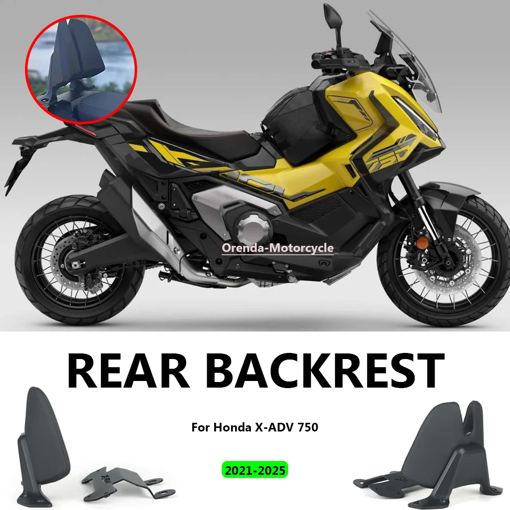 New Motorcycle Rear Passenger Seat Backrest Cushion Backrest Cushion For Honda X-Adv 750 Xadv 750 Xadv750 X-Adv750 2021-2025
New Motorcycle Rear Passenger Seat Backrest Cushion Backrest Cushion For Honda X-Adv 750 Xadv 750 Xadv750 X-Adv750 2021-2025