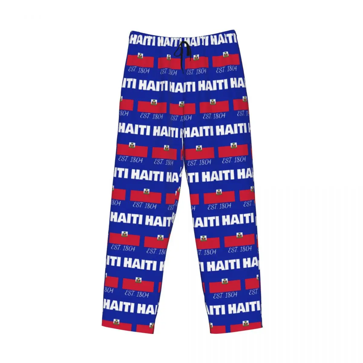 Custom Haiti EST. 1804 Independence Haitian Flag Pajama Pants Men Sleepwear Sleep Lounge Bottoms with Pockets
Custom Haiti EST. 1804 Independence Haitian Flag Pajama Pants Men Sleepwear Sleep Lounge Bottoms with Pockets