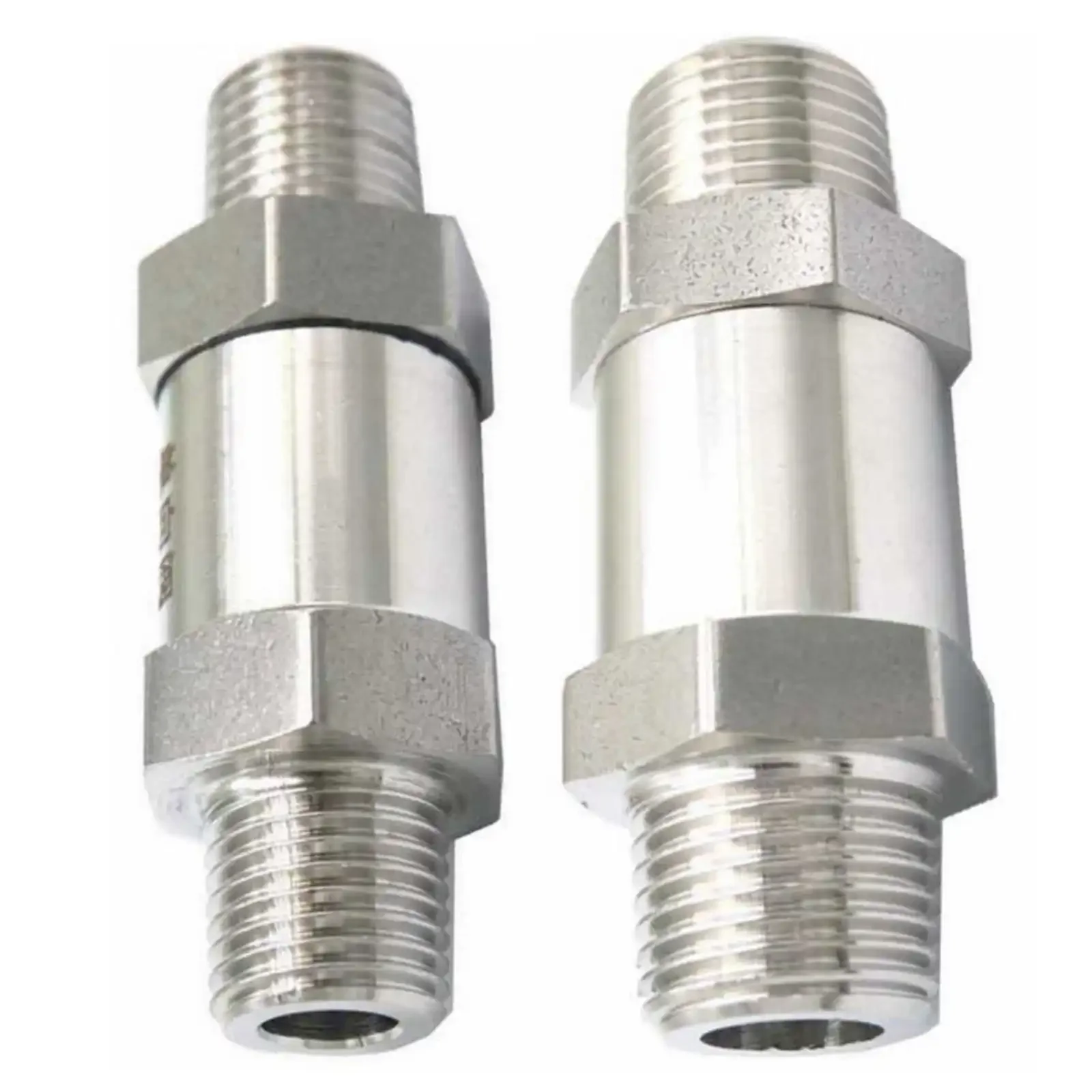 1/8" 1/4" 3/8" 1/2" NPT BSPT Male 304 Stainless Steel Non-return Check Valve Water Gas Oil 64 Bar
1/8" 1/4" 3/8" 1/2" NPT BSPT Male 304 Stainless Steel Non-return Check Valve Water Gas Oil 64 Bar