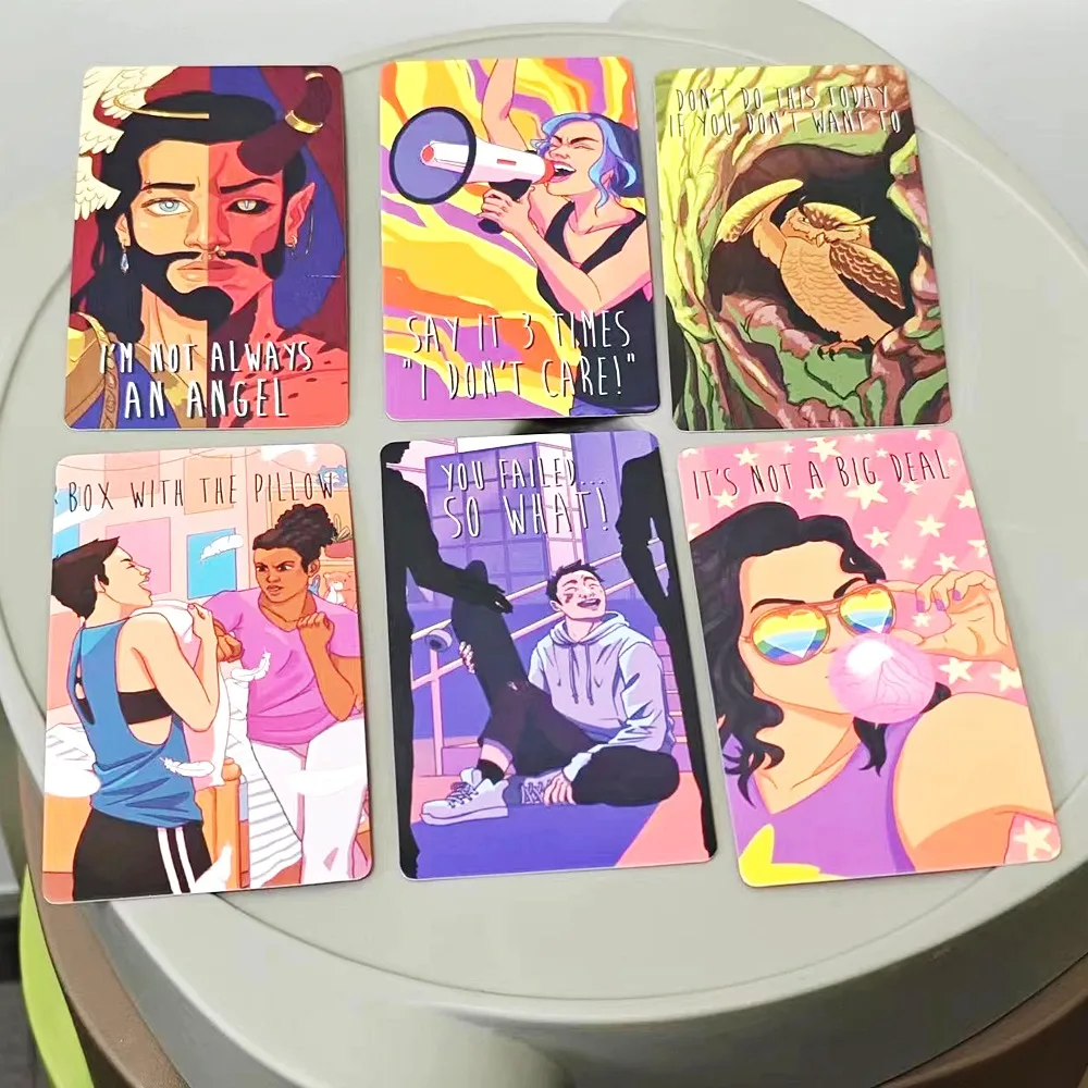 10.3*6cm I DON'T CARE Oracle Deck Empowering Cards Selfcare for Tarot Readings The Full Pack 82 Cards Vibrant Easy Deck
10.3*6cm I DON'T CARE Oracle Deck Empowering Cards Selfcare for Tarot Readings The Full Pack 82 Cards Vibrant Easy Deck