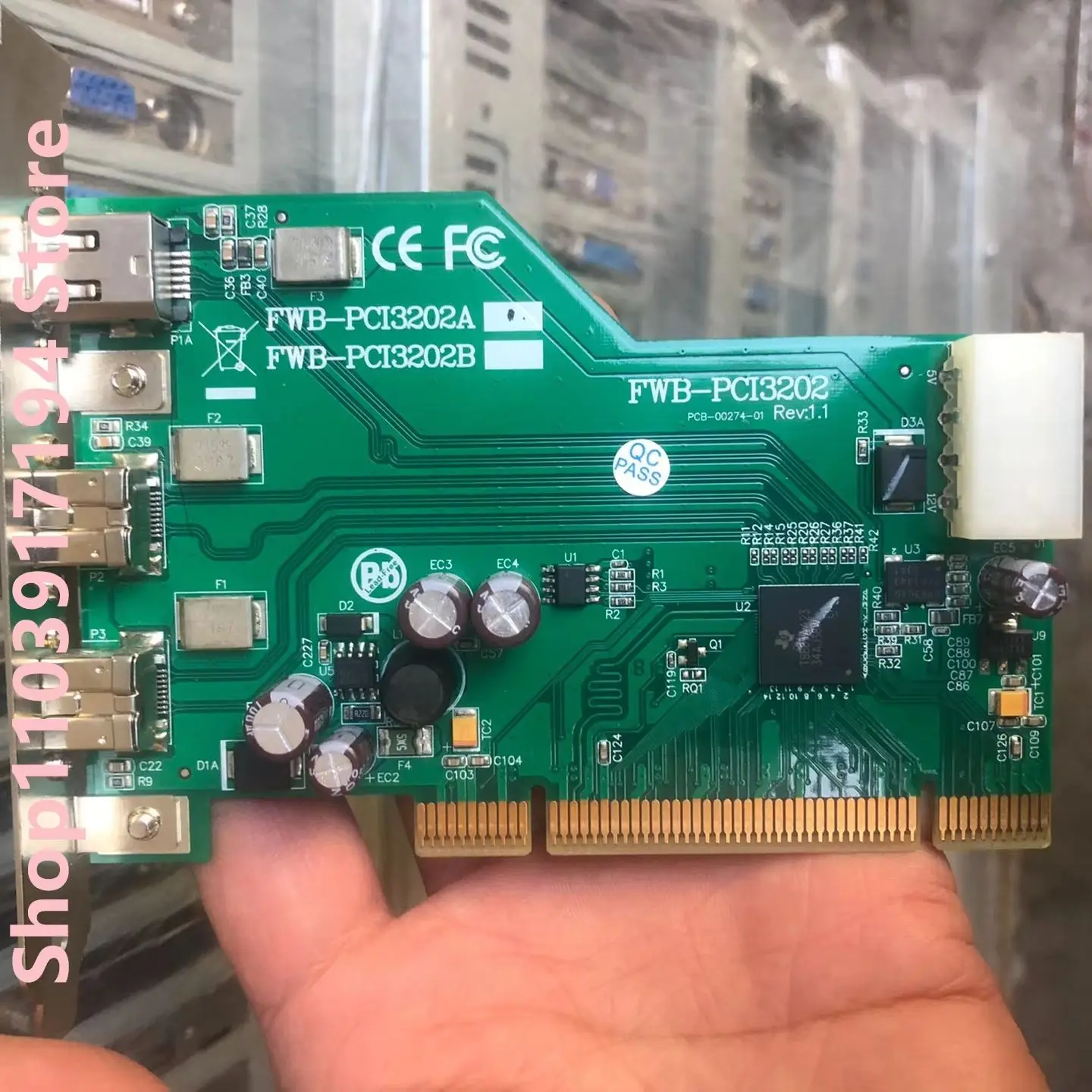 FWB-PCI3202A Acquisition card
FWB-PCI3202A Acquisition card