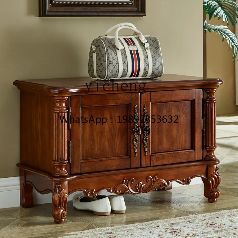 XLL solid wood shoe change stool imported shoe change stool sofa stool European carved bench
XLL solid wood shoe change stool imported shoe change stool sofa stool European carved bench