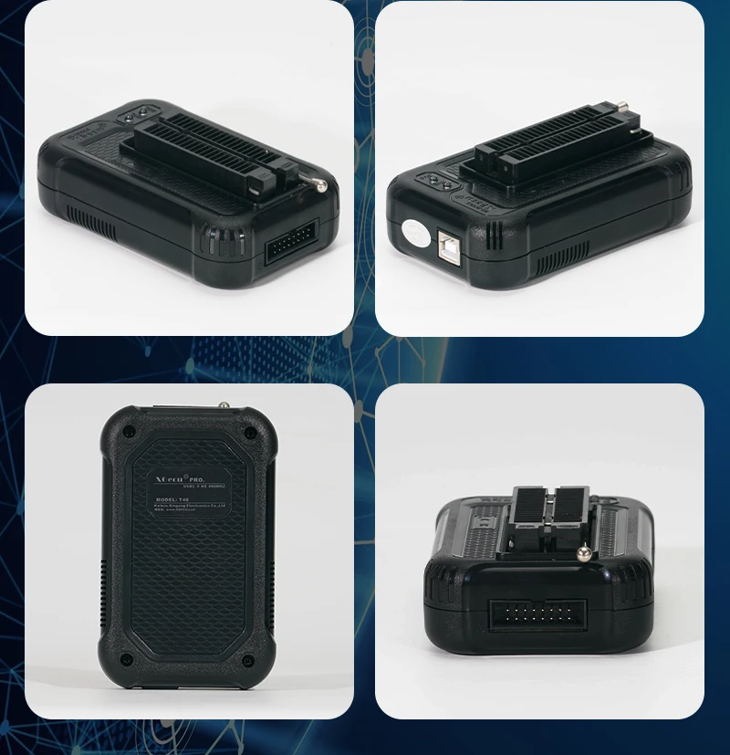 T48 universal programmer NAND NOR FLASH burner, support chip 30,000 + notebook routing main board
T48 universal programmer NAND NOR FLASH burner, support chip 30,000 + notebook routing main board