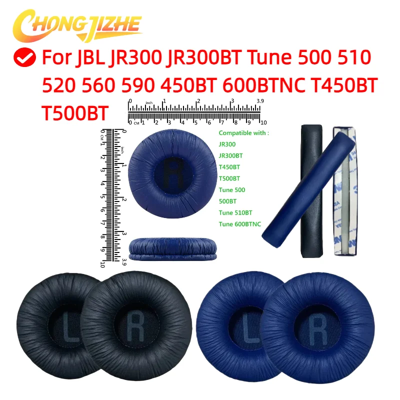 Earphone pads For JBL JR300 JR300BT Tune 500 510 520 560 590 450BT 600BTNC T450BT T500BT Headset Earmuff Earphone Sleeve
Earphone pads For JBL JR300 JR300BT Tune 500 510 520 560 590 450BT 600BTNC T450BT T500BT Headset Earmuff Earphone Sleeve