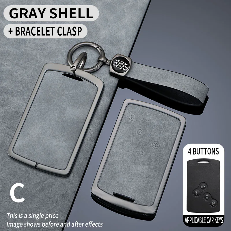 Zinc Alloy Car Key Shell 4Button for Renault Clio Laguna Koleos Megane Fluence Zoe Scenic Fob Remote Smart Card Case Accessories
Zinc Alloy Car Key Shell 4Button for Renault Clio Laguna Koleos Megane Fluence Zoe Scenic Fob Remote Smart Card Case Accessories