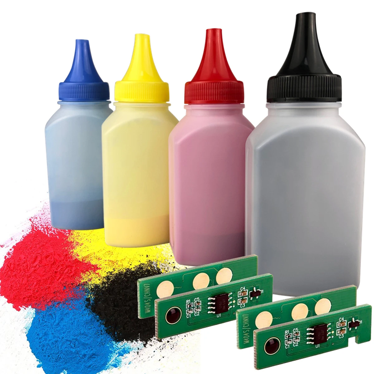 Compatible toner powder chip for Samsung CLT-K404S K404S clt404s clt-y404s Y404S 404S C430 C430W C433W C480 C480FN C480FW C480W
Compatible toner powder chip for Samsung CLT-K404S K404S clt404s clt-y404s Y404S 404S C430 C430W C433W C480 C480FN C480FW C480W