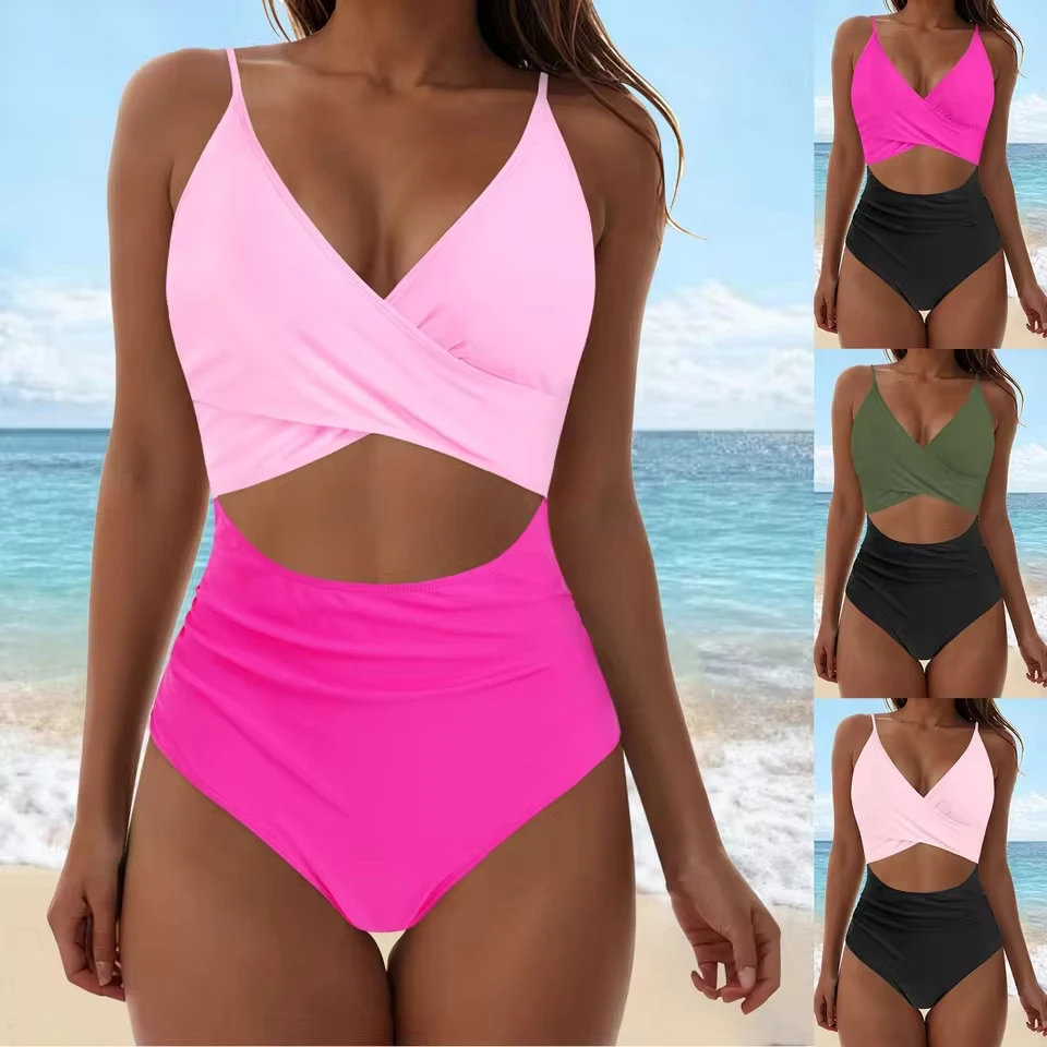 Split Bikini Women Gather Sexy Sling Backless Solid Split Swimsuit Holiday Two Pieces Bathing Suit Women'S Bikinis And Tankinis
Split Bikini Women Gather Sexy Sling Backless Solid Split Swimsuit Holiday Two Pieces Bathing Suit Women'S Bikinis And Tankinis