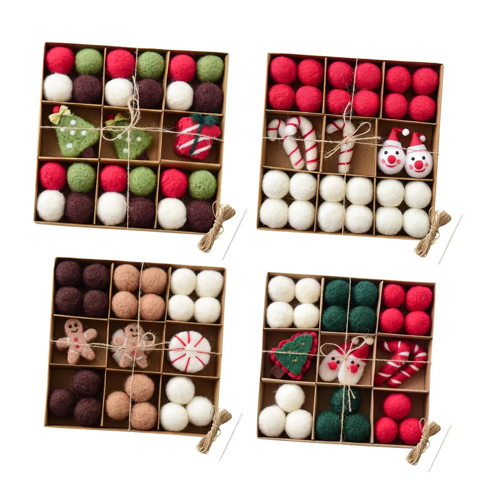 Рождественские фетровые шары Рождественские елочные украшения для внутренней праздничной двери
Рождественские фетровые шары Рождественские елочные украшения для внутренней праздничной двери