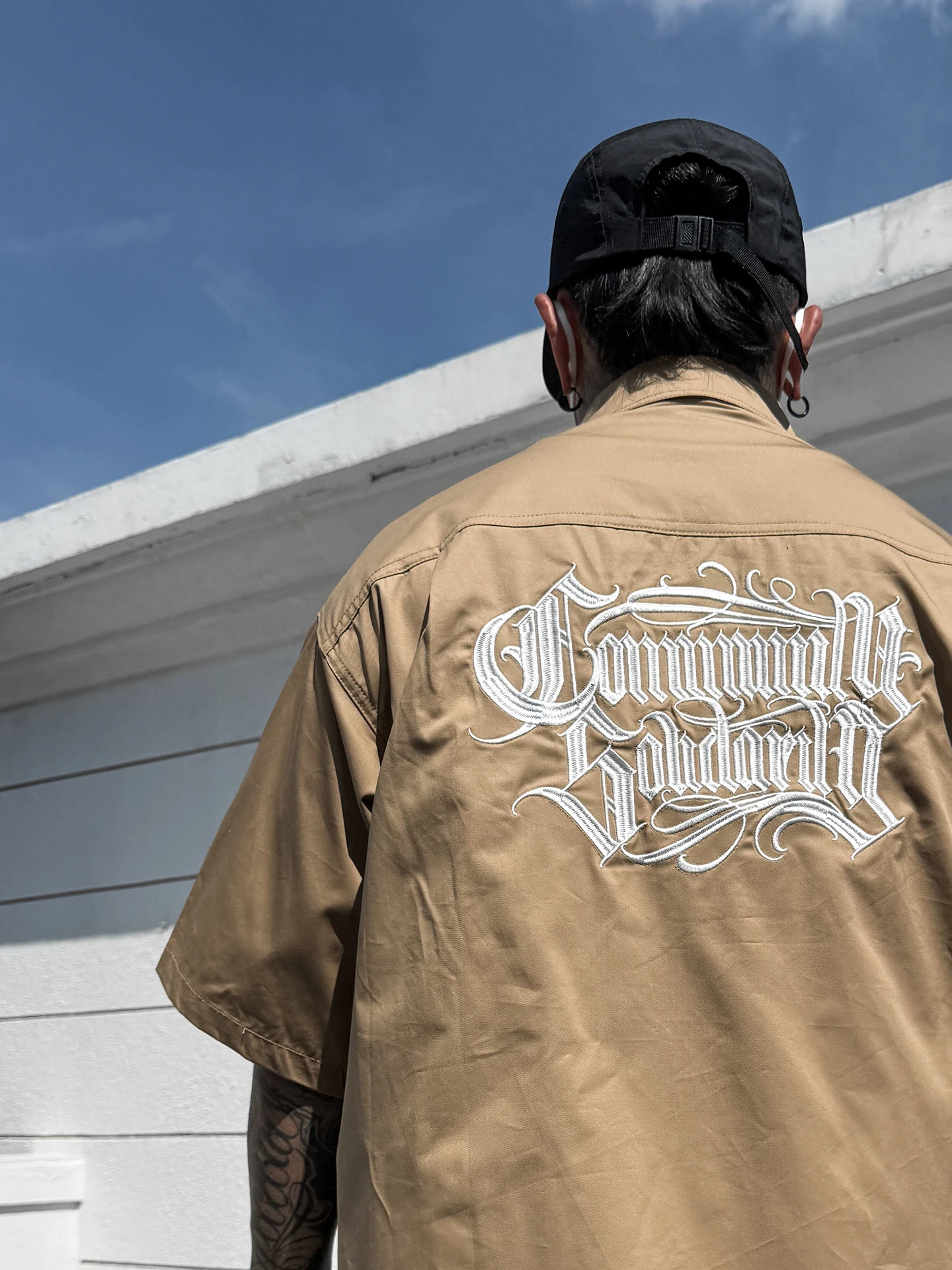 Casual Embroidered Short Sleeve Shirt Men's Fashionable Cotton Workwear Summer 2025 Trendy Point Collar Shirt Street Style
Casual Embroidered Short Sleeve Shirt Men's Fashionable Cotton Workwear Summer 2025 Trendy Point Collar Shirt Street Style