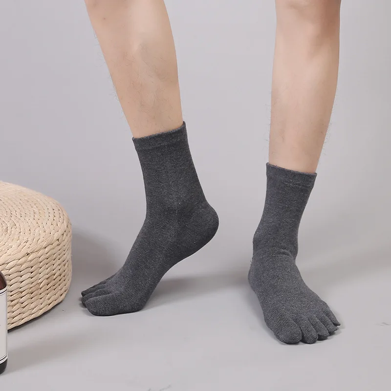 Finger Socks Men Cotton Split Toe Short Tube Solid Color Business Toe Socks Set
Finger Socks Men Cotton Split Toe Short Tube Solid Color Business Toe Socks Set