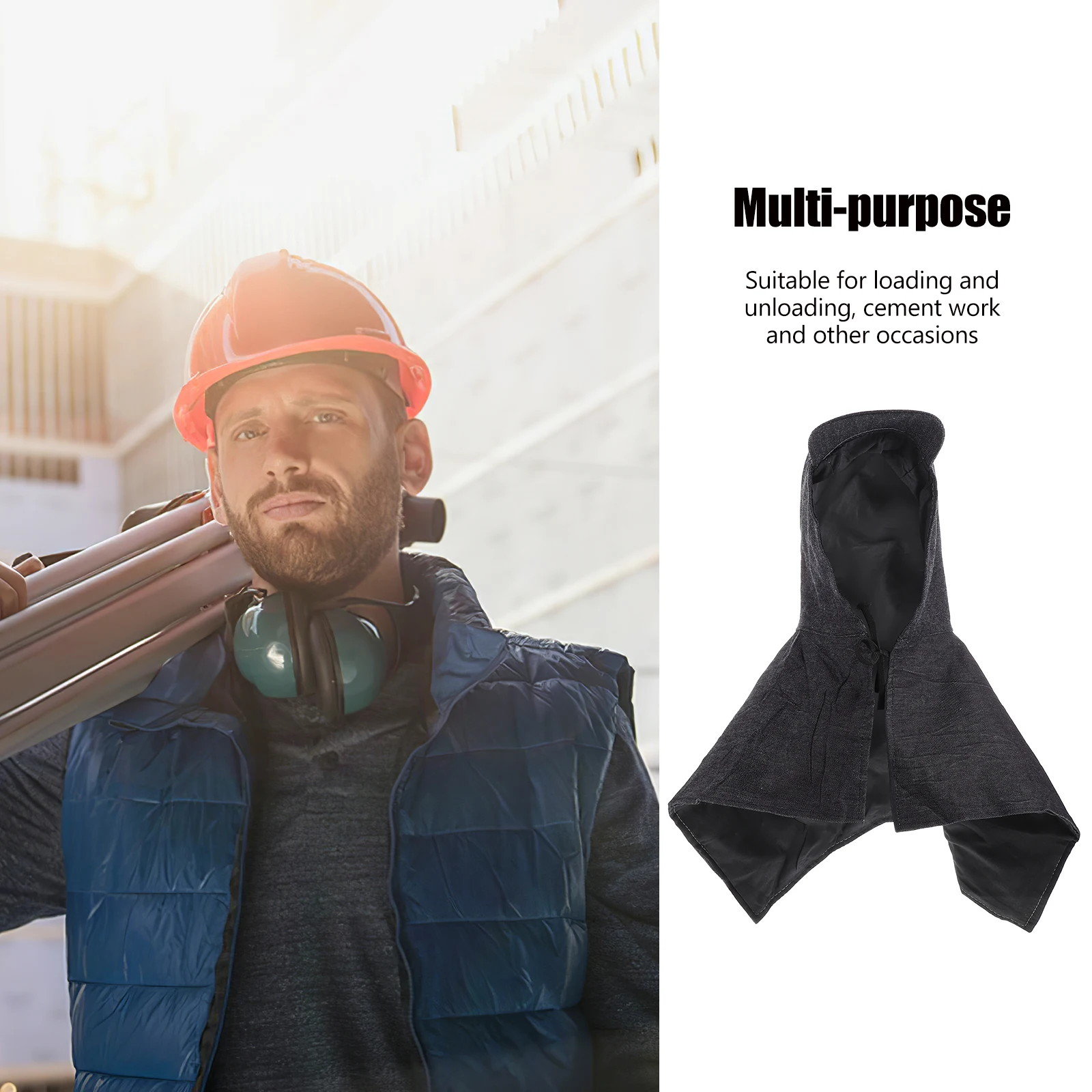 Dustproof Work Cap Face Covering Sun Protection Men Neck Protector Non Woven Fabric Welding Caps Wide Brim Shawl Hat UV
Dustproof Work Cap Face Covering Sun Protection Men Neck Protector Non Woven Fabric Welding Caps Wide Brim Shawl Hat UV