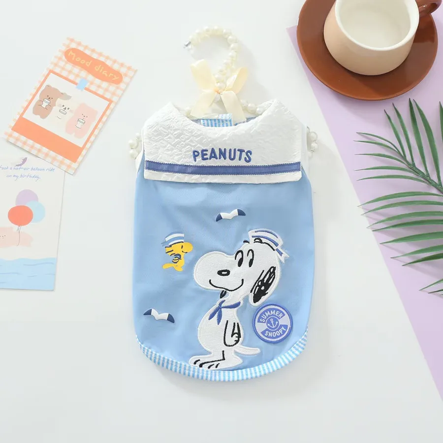 Snoopy Summer Pet Clothes Sleeveless Short Sleeve T-Shirt Breathable Pet Dog Clothes Cool Breathable Cool Clothes
Snoopy Summer Pet Clothes Sleeveless Short Sleeve T-Shirt Breathable Pet Dog Clothes Cool Breathable Cool Clothes