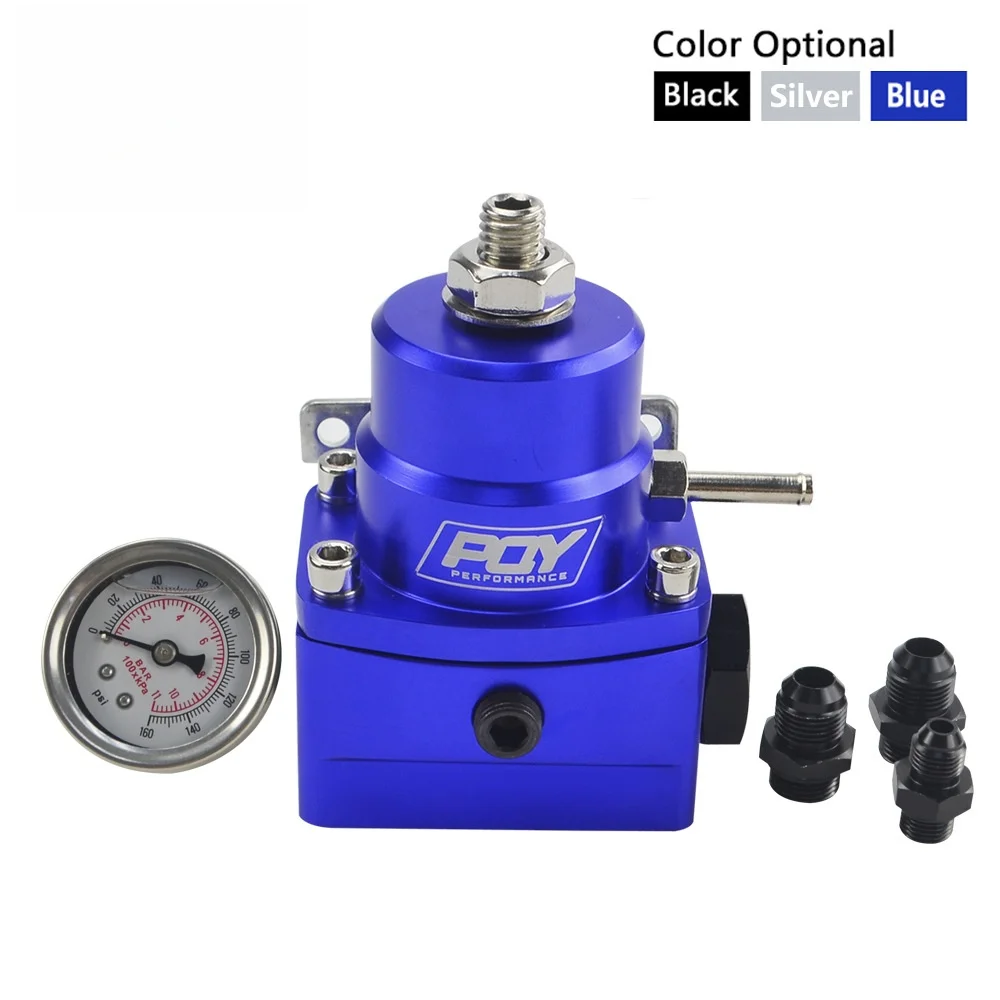 Pressure regulator manufacturer wholesale supply 4-cylinder automobile AN8 fuel pressure regulator pressure 65-95psi
Pressure regulator manufacturer wholesale supply 4-cylinder automobile AN8 fuel pressure regulator pressure 65-95psi