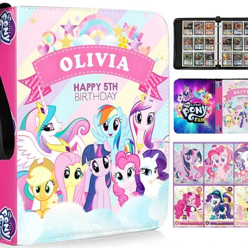 400pcs My Magical Little Ponys Card Album Book Folder 4/9 Card Slots Collections Zipper Double Pocket Zipper Card Binder Holder
400pcs My Magical Little Ponys Card Album Book Folder 4/9 Card Slots Collections Zipper Double Pocket Zipper Card Binder Holder