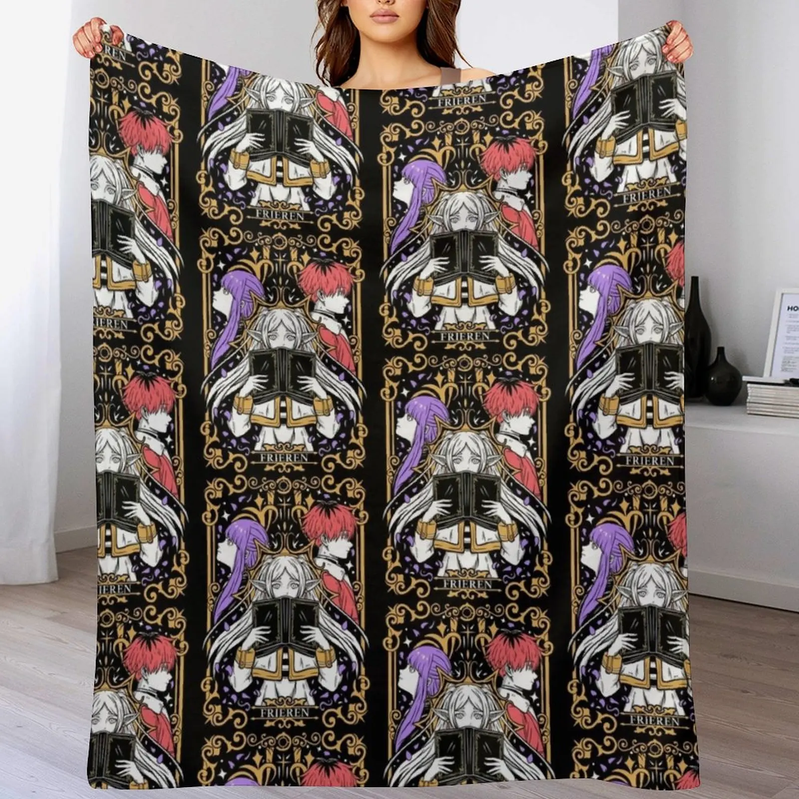 Sousou No Frieren Vintage Throw Blanket Cozy Throw Blanket for Bed Sofa Chair
Sousou No Frieren Vintage Throw Blanket Cozy Throw Blanket for Bed Sofa Chair