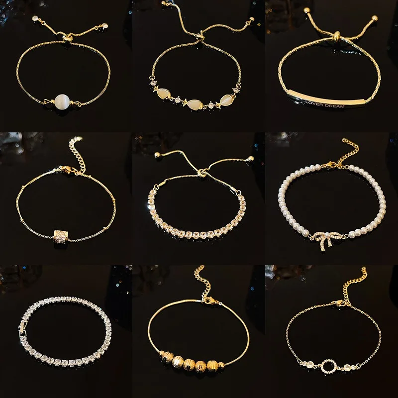 Personalized Senior Light Luxury Wind Women Pearl Bracelet Niche Temperament Titanium Steel Strings 2025 New Fashion Jewelry
Personalized Senior Light Luxury Wind Women Pearl Bracelet Niche Temperament Titanium Steel Strings 2025 New Fashion Jewelry