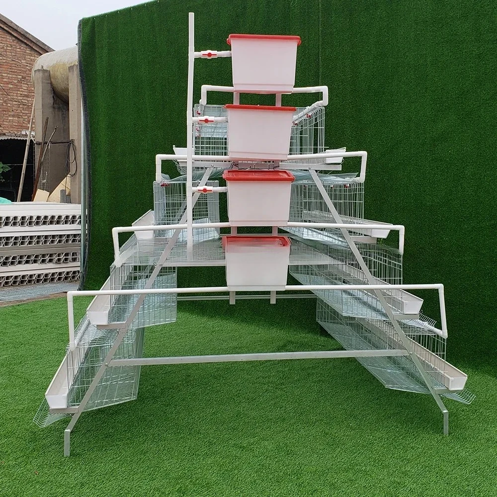 4 Tiers 128 Chickens Breeding Poultry Layer Cage Galvanized Laying Hens Chicken
4 Tiers 128 Chickens Breeding Poultry Layer Cage Galvanized Laying Hens Chicken