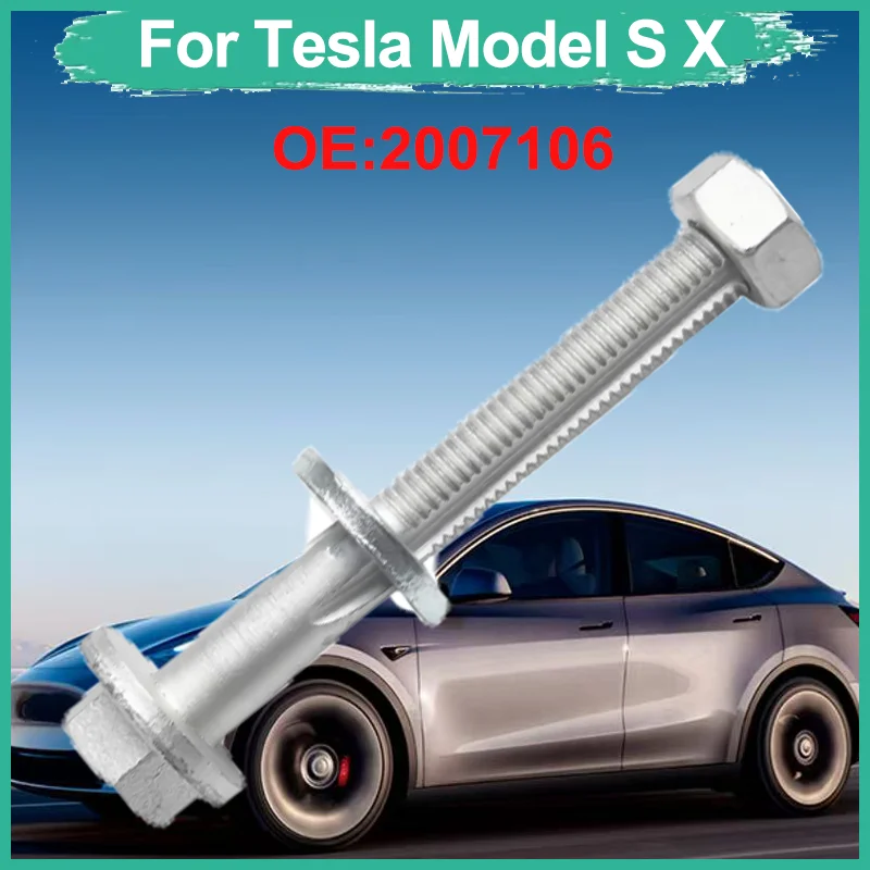 NEW OEM: 2007106 For Tesla Model S X Car Front Lower Control Bolt Alignment Bolt Replacement Tesla Parts
NEW OEM: 2007106 For Tesla Model S X Car Front Lower Control Bolt Alignment Bolt Replacement Tesla Parts