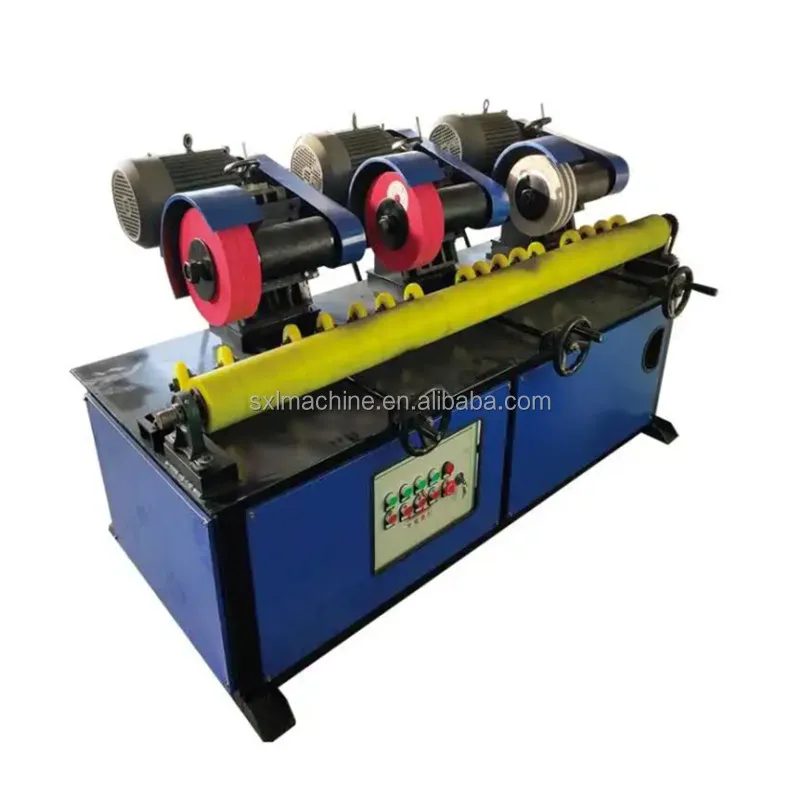 Automatic Multi Station Abrasive Head Metal Pipe Outer Surface Buffing Polishing Sanding Machine for Round Pipe
Automatic Multi Station Abrasive Head Metal Pipe Outer Surface Buffing Polishing Sanding Machine for Round Pipe