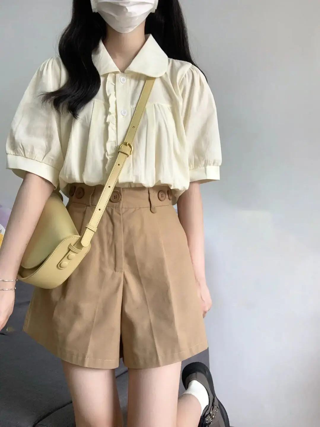 Mesh Pleated Pintuck Bat Sleeve Short Shirts Womens Art Gallery Trendy Urban Student Youthful Artistic Creative Daily
Mesh Pleated Pintuck Bat Sleeve Short Shirts Womens Art Gallery Trendy Urban Student Youthful Artistic Creative Daily