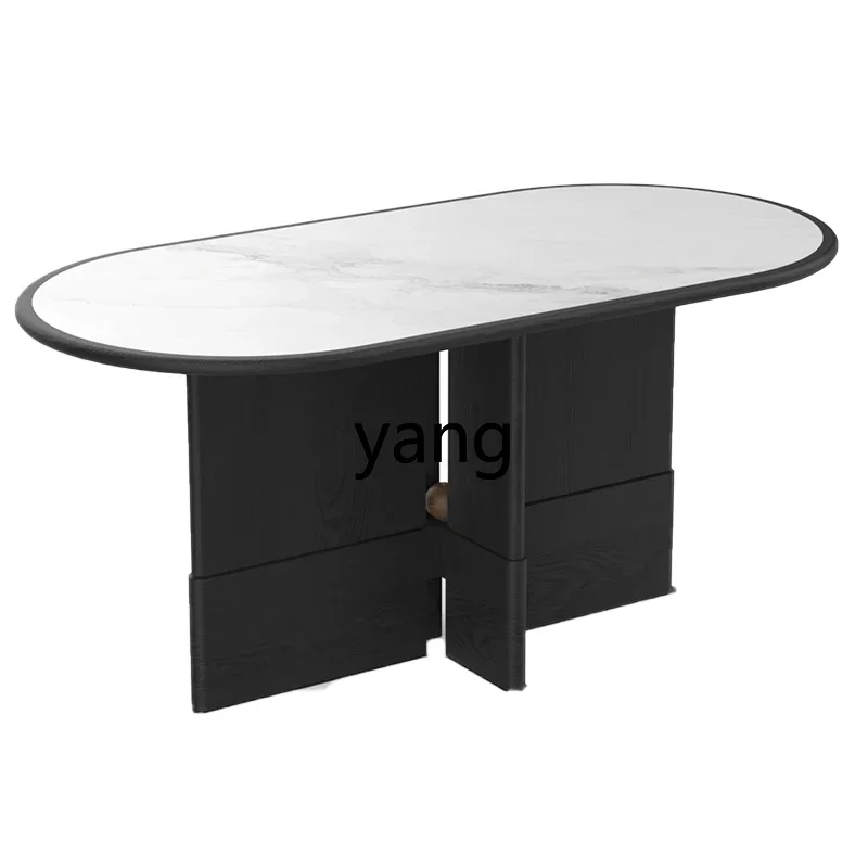LMM focus dining table cream wind rock slab oval table living room light luxury solid wood dining table
LMM focus dining table cream wind rock slab oval table living room light luxury solid wood dining table