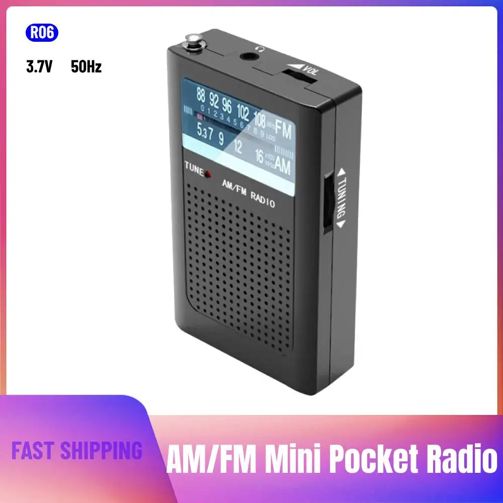 AM/FM Pointer Retro Radio with Antenna Portable Mini Radio Receiver Battery Powered Pocket Hand Radio Stereo Type Radio Receiver
AM/FM Pointer Retro Radio with Antenna Portable Mini Radio Receiver Battery Powered Pocket Hand Radio Stereo Type Radio Receiver