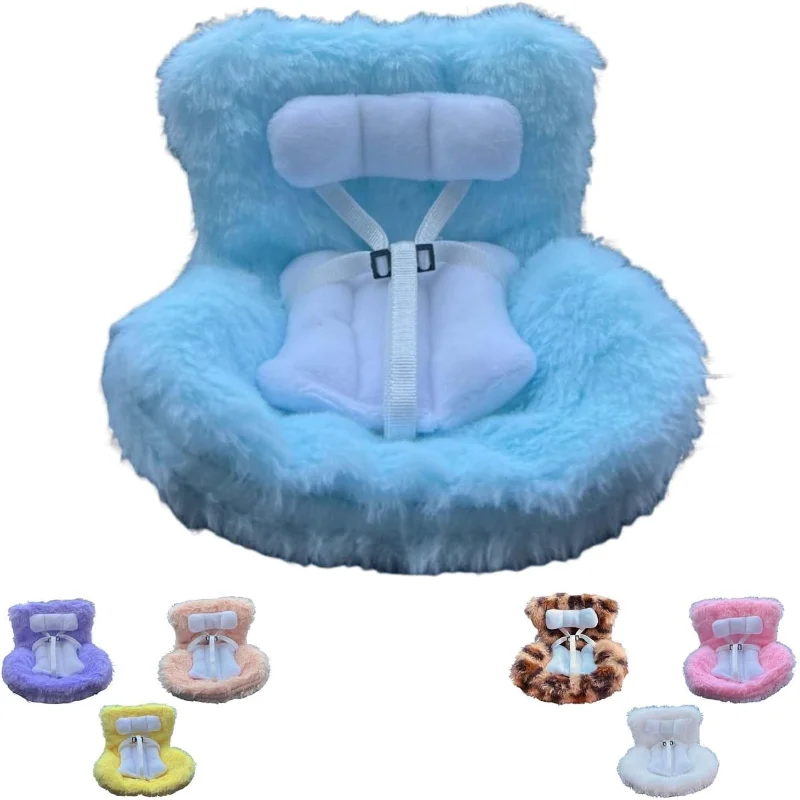 Car Seat for Dolls with Soft Furry Cushion Car, Have a Seat for 10-17cm Dolls, Air Vent Clip car seat Vent Clip, Cute Desk Decor
Car Seat for Dolls with Soft Furry Cushion Car, Have a Seat for 10-17cm Dolls, Air Vent Clip car seat Vent Clip, Cute Desk Decor