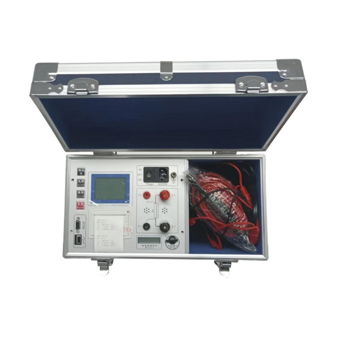 Rechargeable 10A Distribution Transformer DC Winding Resistance Tester Micro Ohm Microohm Meter Analyzer Test Set Price
Rechargeable 10A Distribution Transformer DC Winding Resistance Tester Micro Ohm Microohm Meter Analyzer Test Set Price