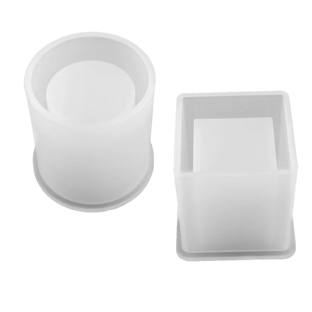2Pcs Creative DIY Flower Pot Mold Pen Holder Molds Silicone Planter Pot Cube Cylinder Mold
2Pcs Creative DIY Flower Pot Mold Pen Holder Molds Silicone Planter Pot Cube Cylinder Mold