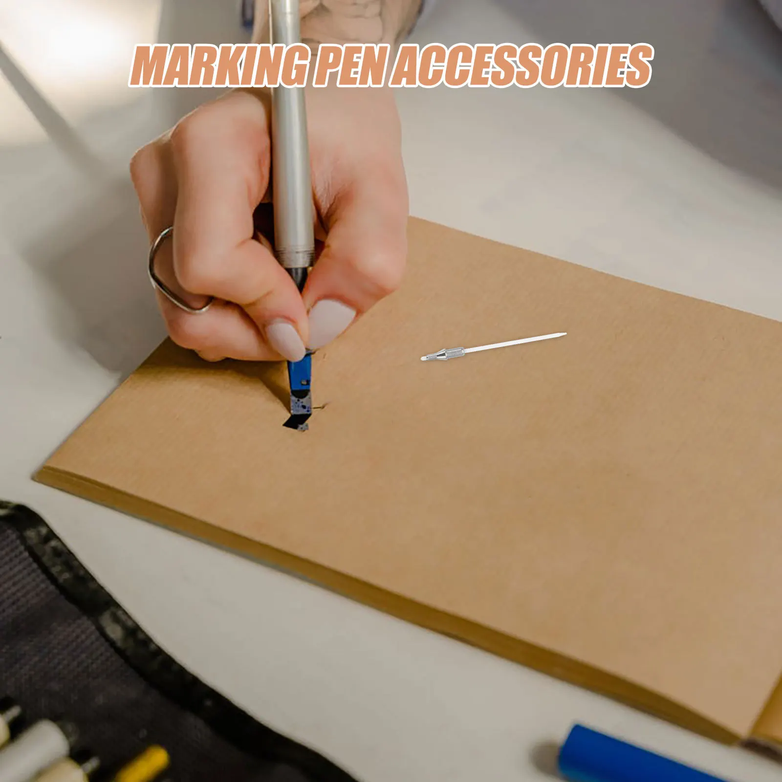 100pcs Marker Pen Nibs Replacement Double Ended Metal Tips For Oil Based Paint Markers Fine Tip Precision Writing Drawing
100pcs Marker Pen Nibs Replacement Double Ended Metal Tips For Oil Based Paint Markers Fine Tip Precision Writing Drawing