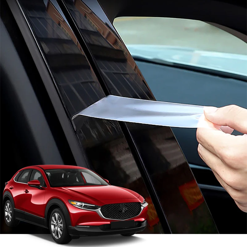 Car Styling PVC For Mazda CX-30 DM 2020-2022 Car Window Pillar Trim Sticker Middle BC Column Sticker External Auto Accessories
Car Styling PVC For Mazda CX-30 DM 2020-2022 Car Window Pillar Trim Sticker Middle BC Column Sticker External Auto Accessories