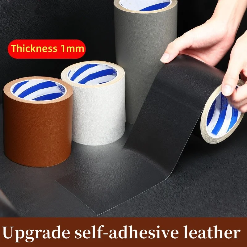 High Viscosity PU Strong Self-adhesive Leather Repair Tapes Renovation Thickness 1mm Leather Seat Repair Sticker for Sofa Chairs
High Viscosity PU Strong Self-adhesive Leather Repair Tapes Renovation Thickness 1mm Leather Seat Repair Sticker for Sofa Chairs