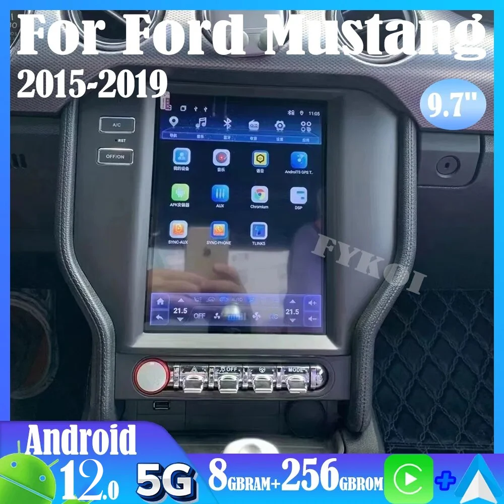 Автомагнитола на Android 12 для Ford Mustang 2015-2019, Автомобильная Мультимедийная система Тесла в стиле Carplay, Автомобильная Bluetooth, 4G, Wi-Fi, GPS-навигация
Автомагнитола на Android 12 для Ford Mustang 2015-2019, Автомобильная Мультимедийная система Тесла в стиле Carplay, Автомобильная Bluetooth, 4G, Wi-Fi, GPS-навигация