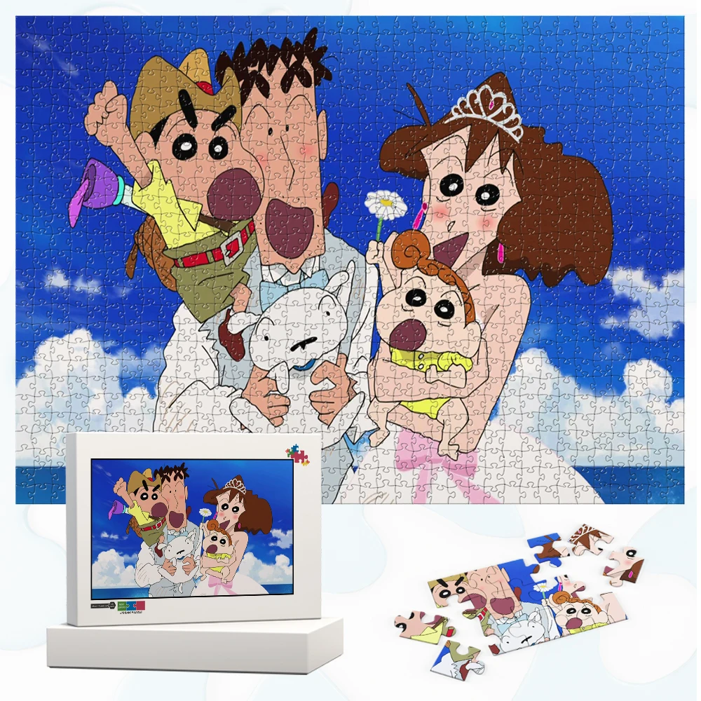 Crayon Shin Chan Large Adult Jigsaw Shinnosuke Family Cartoon Games and Puzzles Blue Ocean and Cloudy Blue Sky Educational Toys
Crayon Shin Chan Large Adult Jigsaw Shinnosuke Family Cartoon Games and Puzzles Blue Ocean and Cloudy Blue Sky Educational Toys