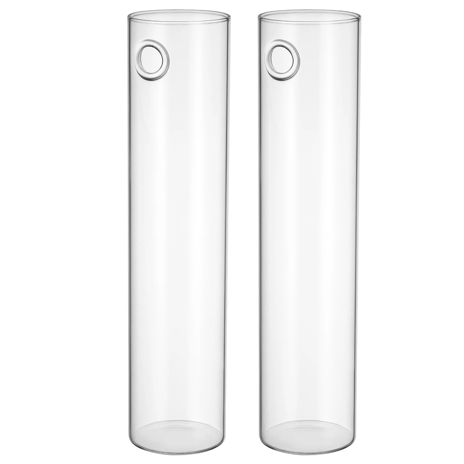 2Pcs Glass Tube Wall Vases Hanging for Walls Water Plants Holder Clear Terrariums Decoration Cylinder Vase Set
2Pcs Glass Tube Wall Vases Hanging for Walls Water Plants Holder Clear Terrariums Decoration Cylinder Vase Set
