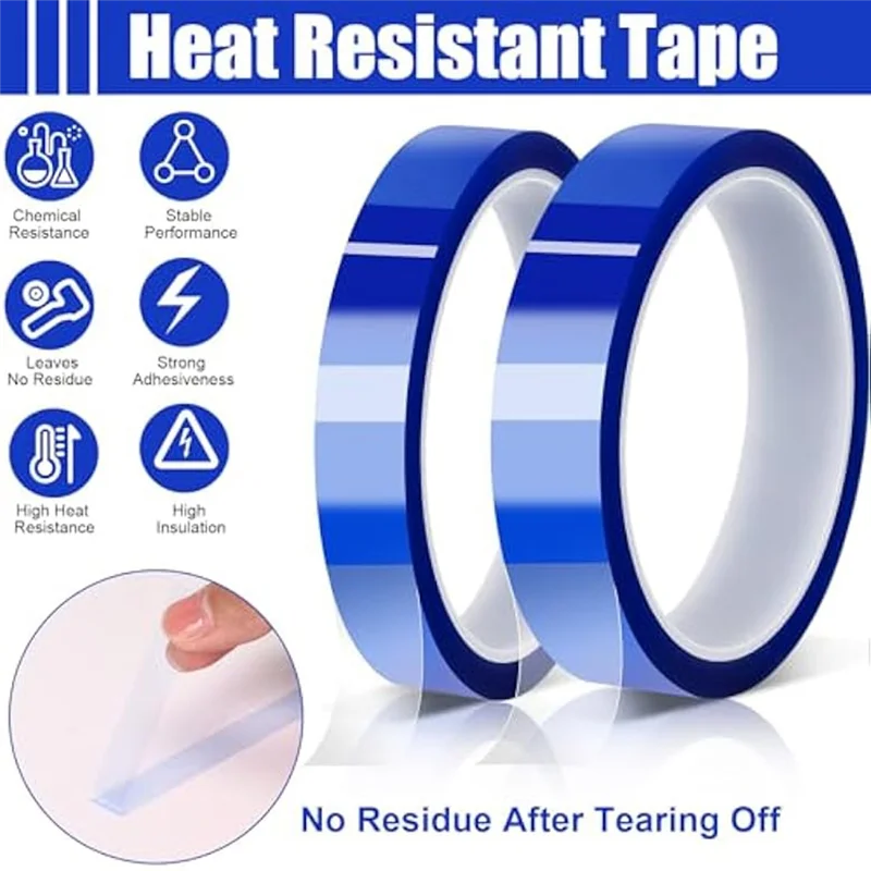 ABPQ-Heat Resistant Tape For Sublimation Heat Transfer Tape For Heat Sublimation Press Vinyl 1Set 10Mm&20Mmx33m
ABPQ-Heat Resistant Tape For Sublimation Heat Transfer Tape For Heat Sublimation Press Vinyl 1Set 10Mm&20Mmx33m