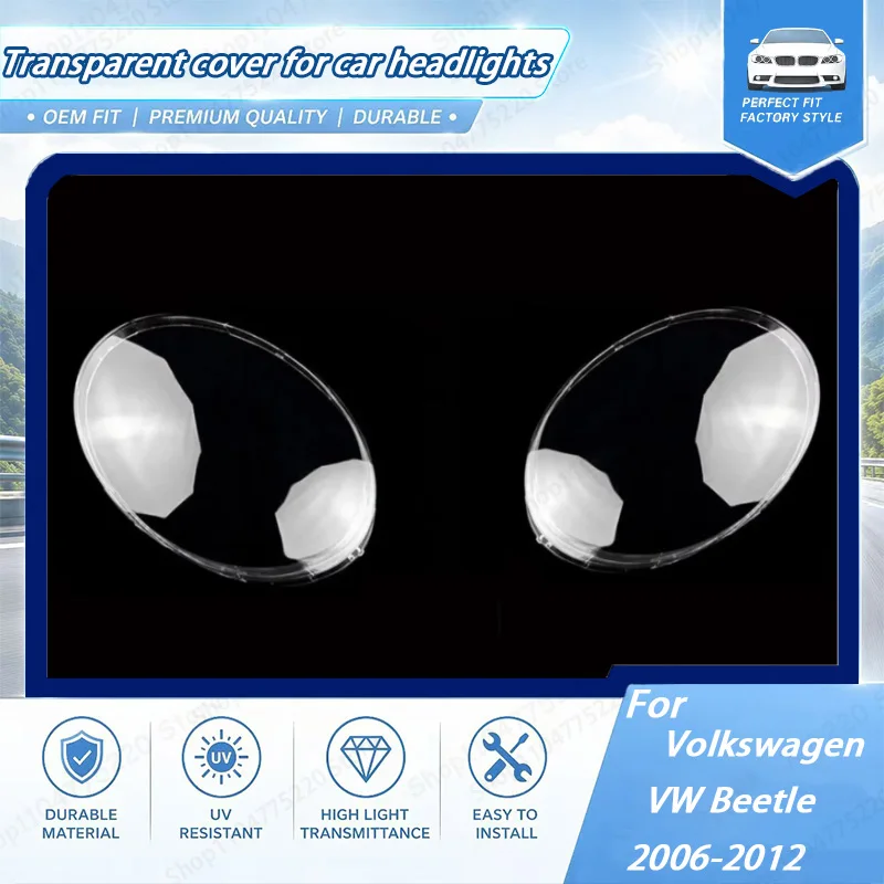 Pair Left/Right Transparent Headlamp Lens Cover Lampshade Lens For Volkswagen VW Beetle 2004-2012 Headlamp Lens Shell
Pair Left/Right Transparent Headlamp Lens Cover Lampshade Lens For Volkswagen VW Beetle 2004-2012 Headlamp Lens Shell