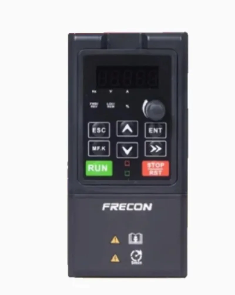 FRECON frequency converter FR150A series FR150A-2S-0.4B FR150A-2S-0.7B/1.5B/2.2B FR150A-4T-0.7B/1.5B/2.2B/4.0B/5.5B/7.5B/11B
FRECON frequency converter FR150A series FR150A-2S-0.4B FR150A-2S-0.7B/1.5B/2.2B FR150A-4T-0.7B/1.5B/2.2B/4.0B/5.5B/7.5B/11B