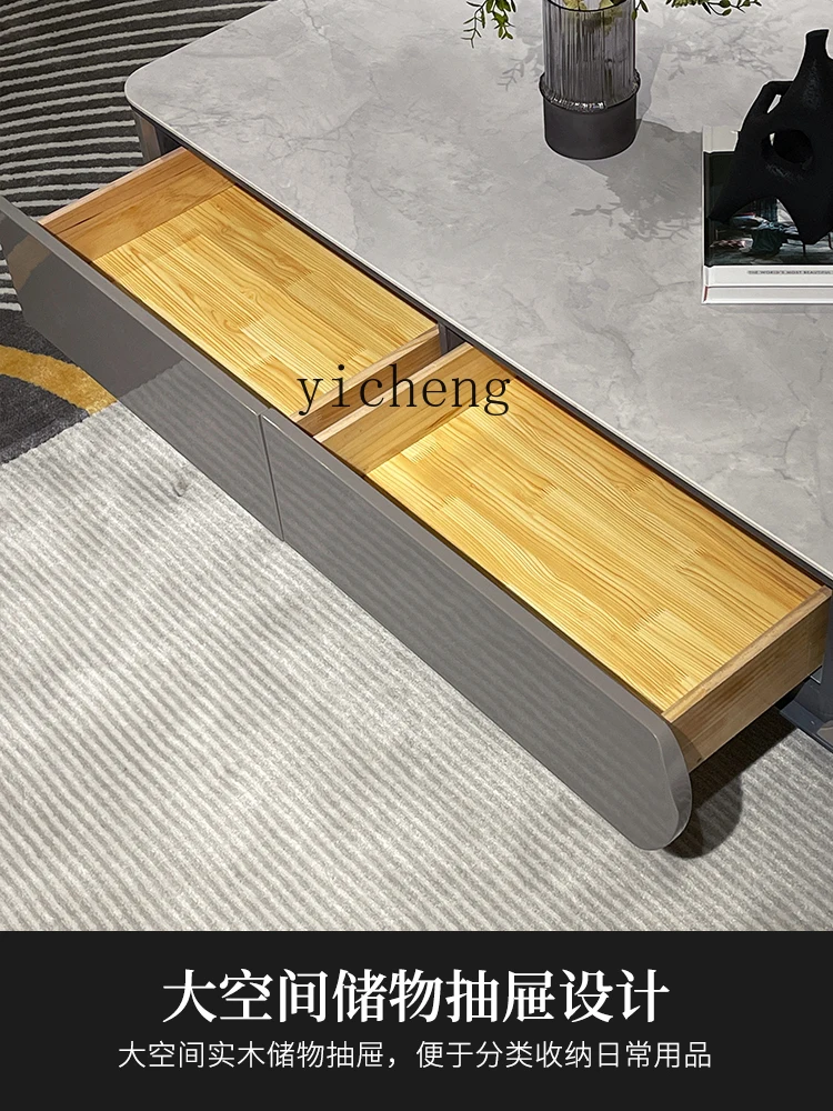 Minimalist Stone Plate Coffee Table Small Apartment Modern Minimalist Living Room Creative Height Tea Table
Minimalist Stone Plate Coffee Table Small Apartment Modern Minimalist Living Room Creative Height Tea Table