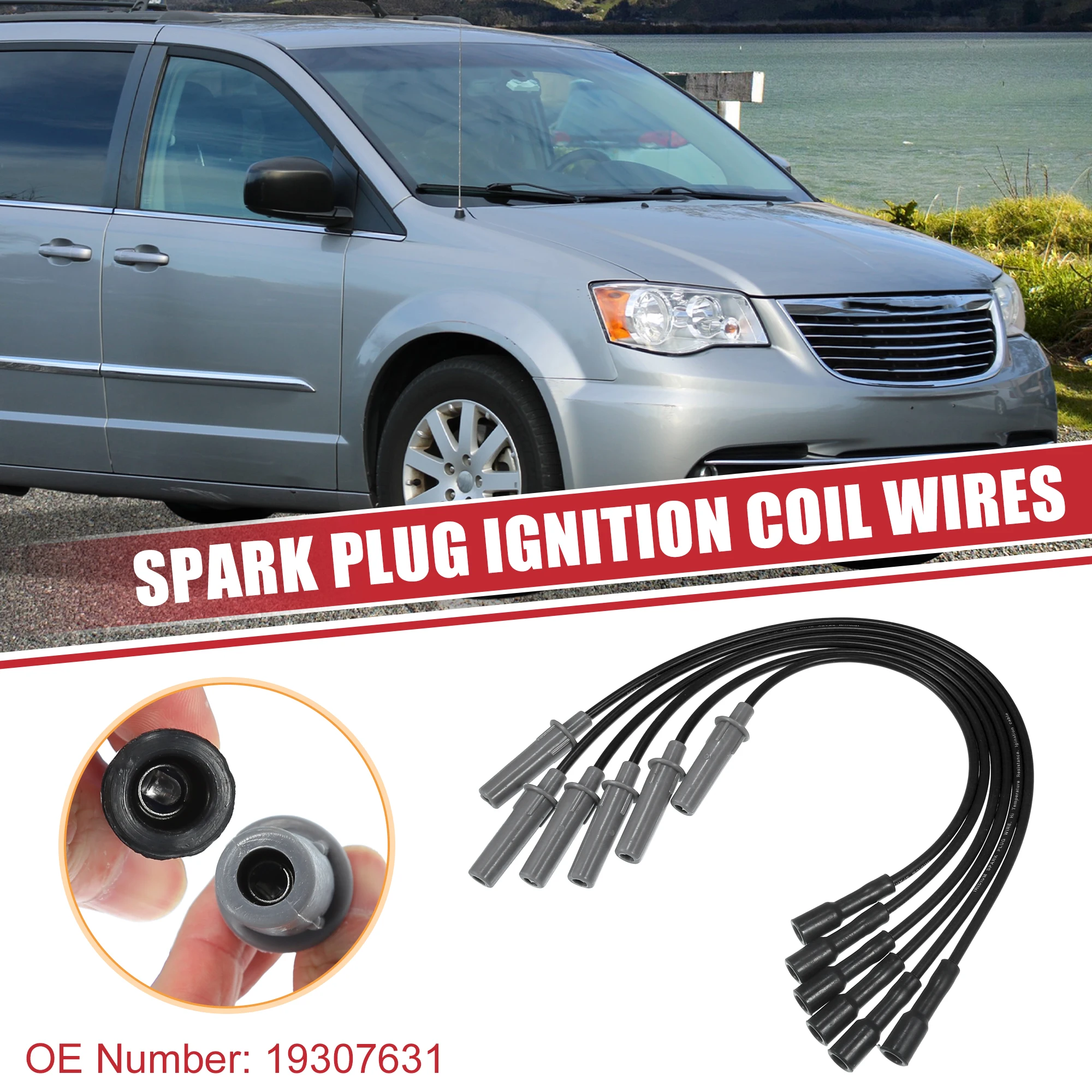 UXCELL 6 шт. автомобильные провода для катушек свечей зажигания, жгут проводов катушки зажигания 7 мм для Chrysler Voyager Town Country Pacifica 3,3 л 3,8 л 
UXCELL 6 шт. автомобильные провода для катушек свечей зажигания, жгут проводов катушки зажигания 7 мм для Chrysler Voyager Town Country Pacifica 3,3 л 3,8 л