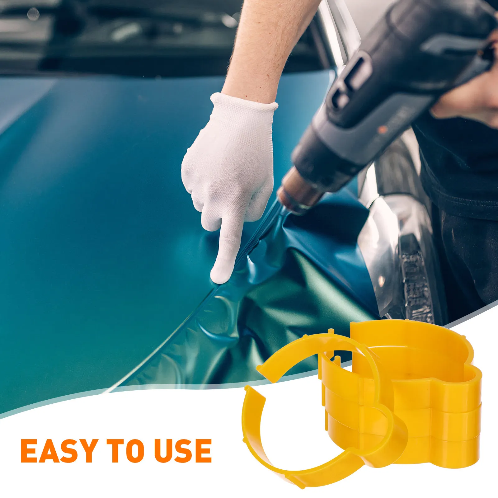 4Pcs Vinyl Wrap Sheet Clips Yellow Size S Professional Roll Storage Tool Car Decal Film Holder Auto Film Ring Storage
4Pcs Vinyl Wrap Sheet Clips Yellow Size S Professional Roll Storage Tool Car Decal Film Holder Auto Film Ring Storage