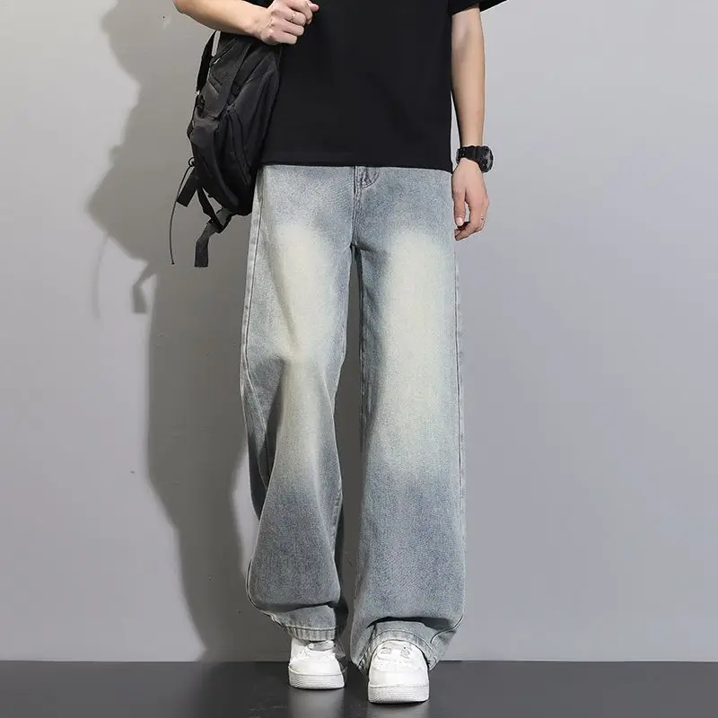 26 New Men's Women's Straight Leg Jeans Vintage Washed Classic Nostalgic Colors Palazzo Pants American High Street
26 New Men's Women's Straight Leg Jeans Vintage Washed Classic Nostalgic Colors Palazzo Pants American High Street
