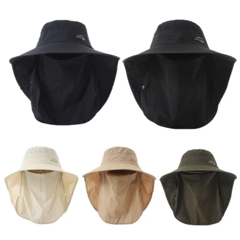 New Sunscreen Fisherman's Hat Quick Drying Breathable Face Mask Hat Removable Male Sun Hats Unisex
New Sunscreen Fisherman's Hat Quick Drying Breathable Face Mask Hat Removable Male Sun Hats Unisex